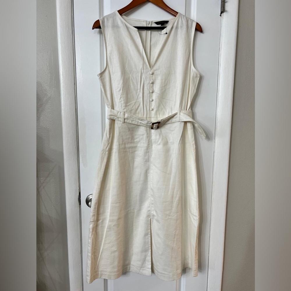 Brand New White Banana Republic Dress